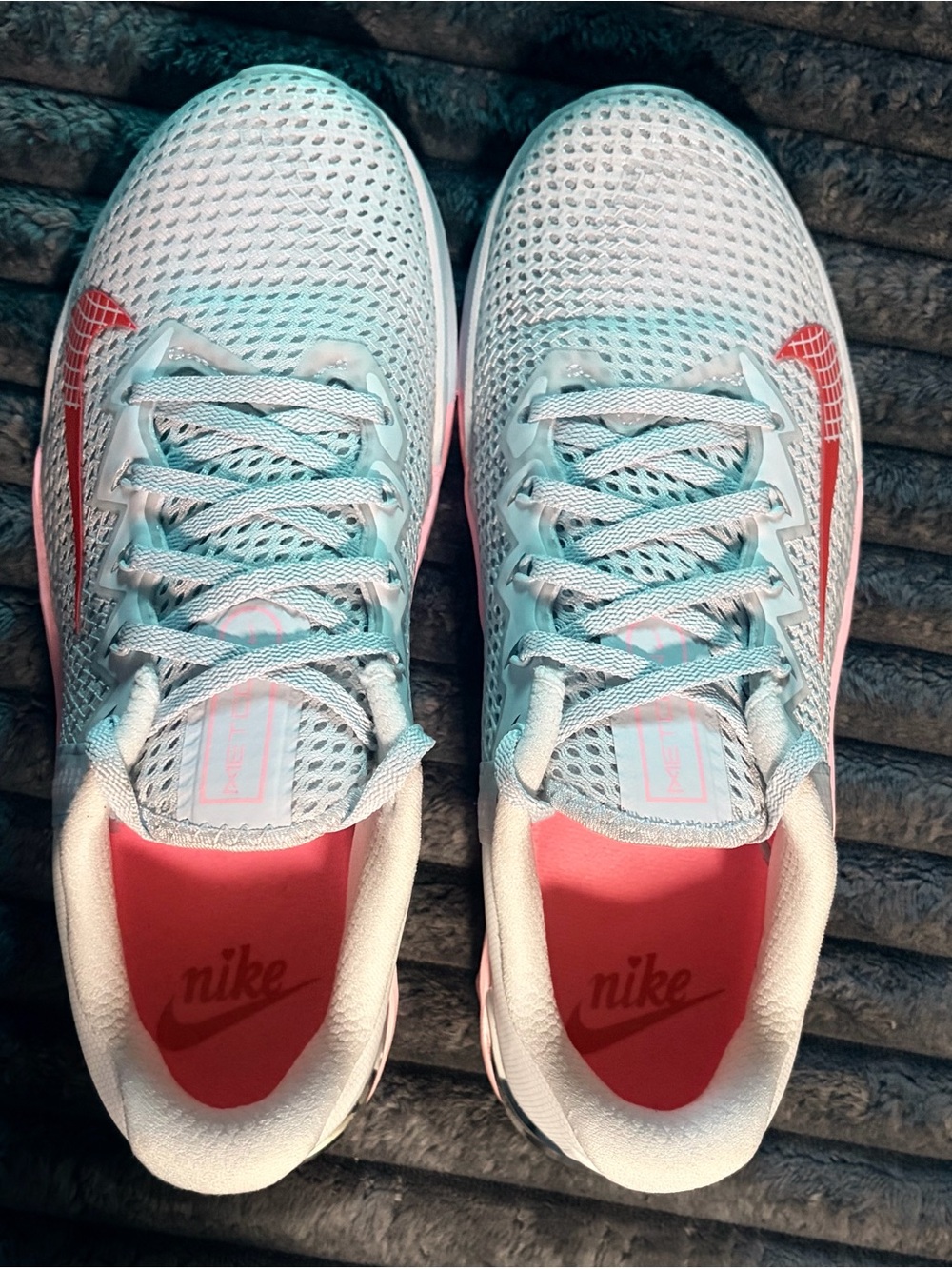 Nike Metcon 6 'Football Grey Arctic Punch' AT3160-001 Women's Shoes (size 9) - Picture 5 of 10